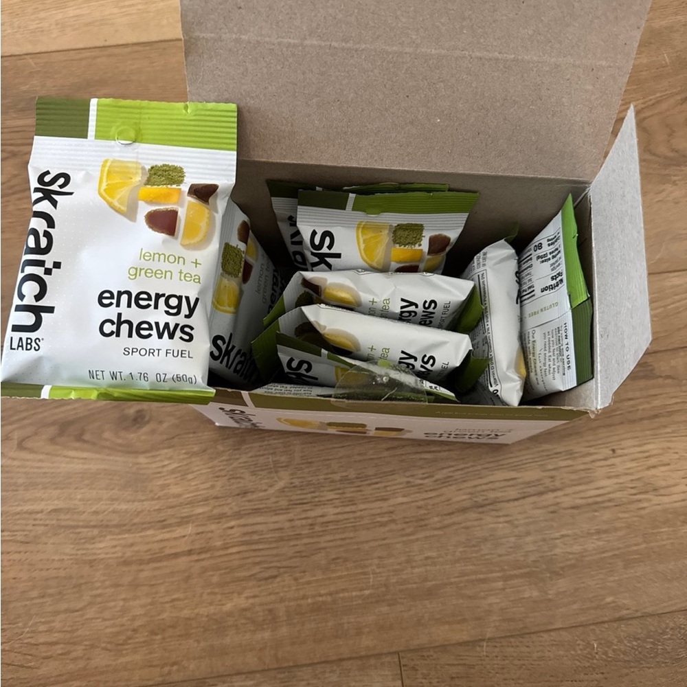 Lemon Green Tea Energy Chews